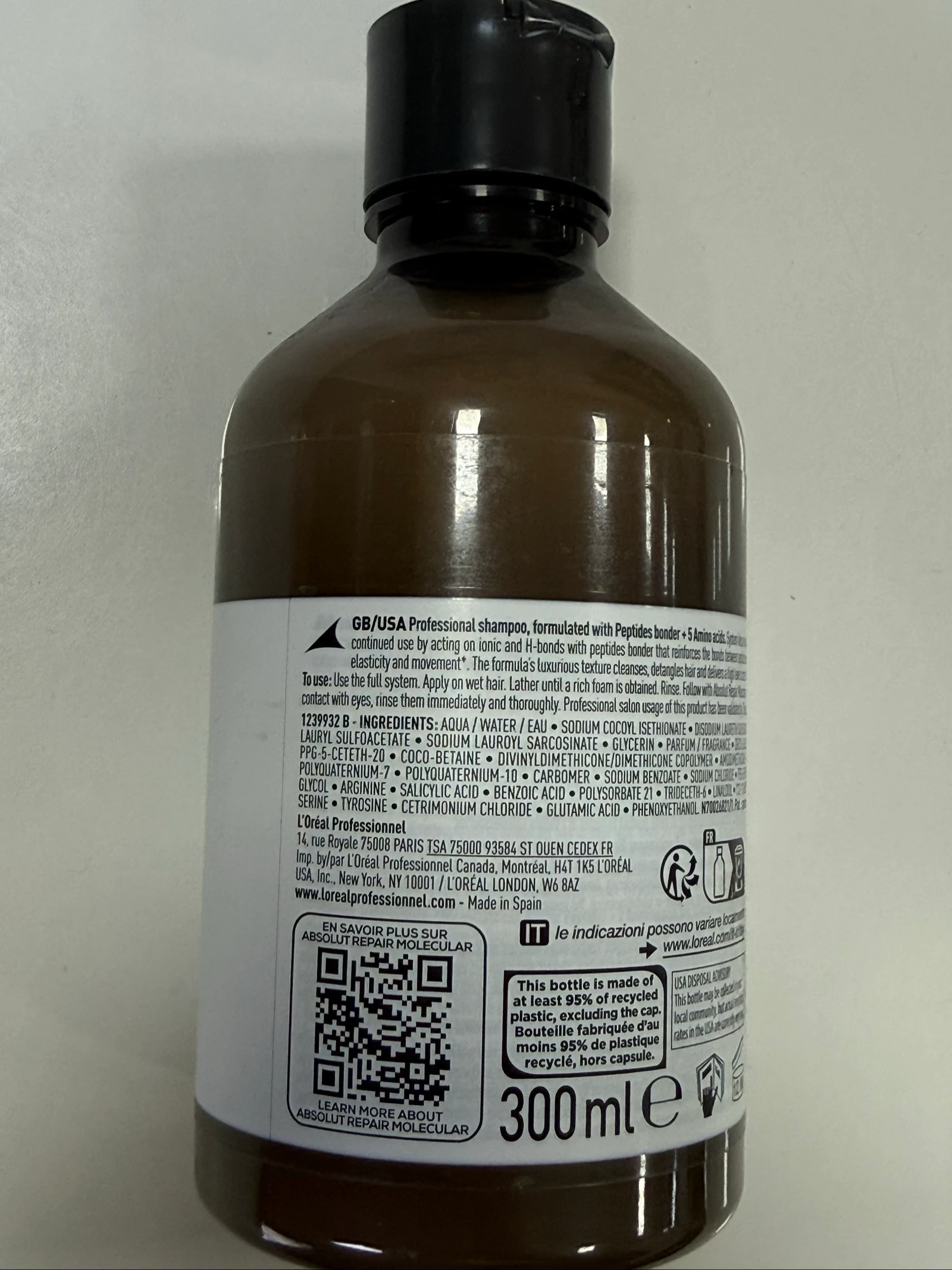 Shampoo reparação molecular absoluta – photo 2